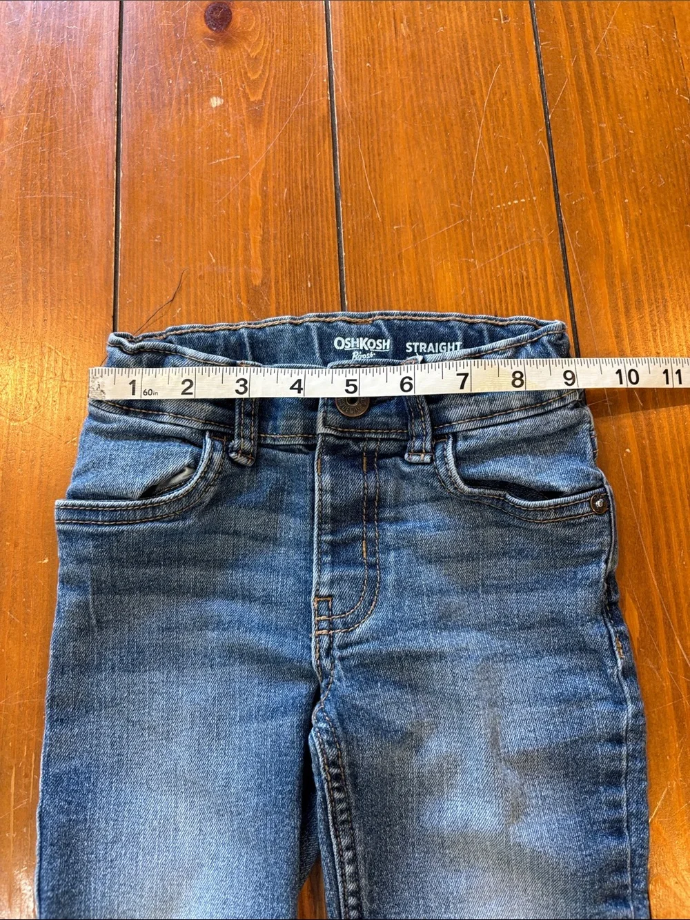 OshKosh B'gosh Classic Straight Leg Jeans in Denim Blue Boys 2T